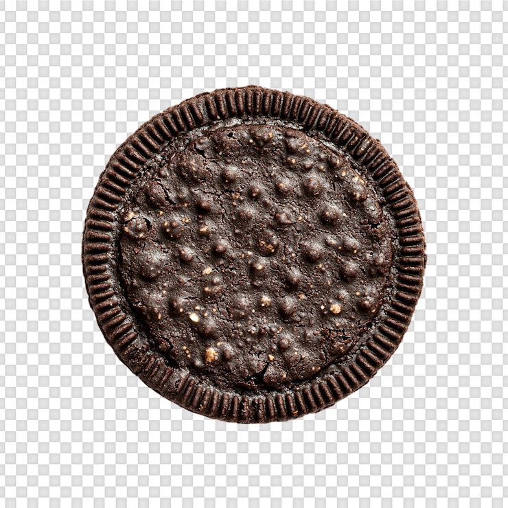 PSD biscoitos de chocolate png isolados em fundo transparente