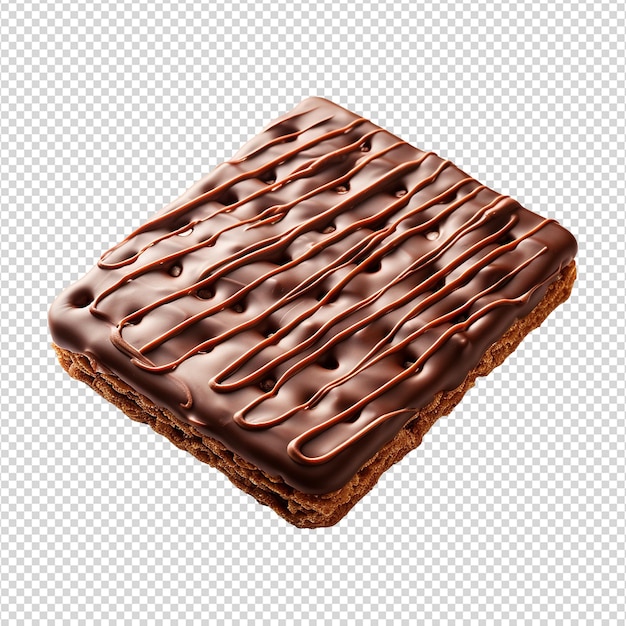 Biscuit Au Chocolat Sur Fond Transparent Png