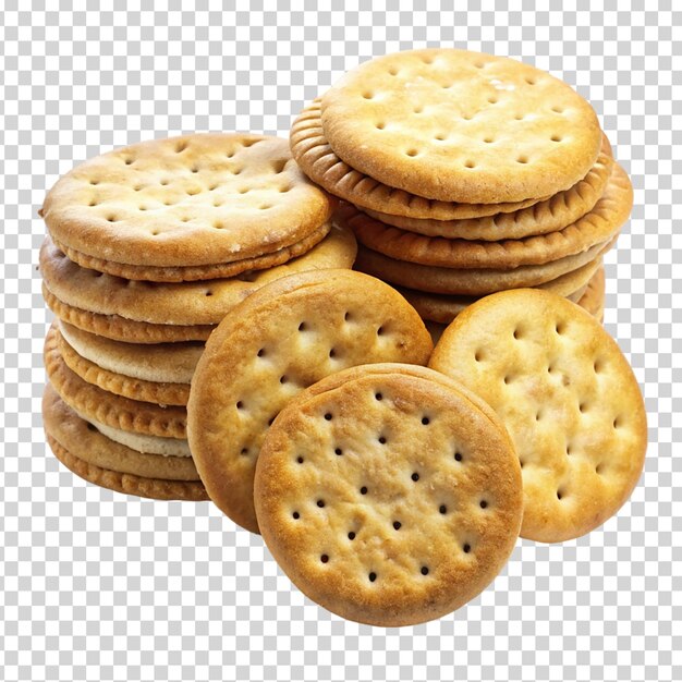 PSD biscuits et biscuits sur fond transparent