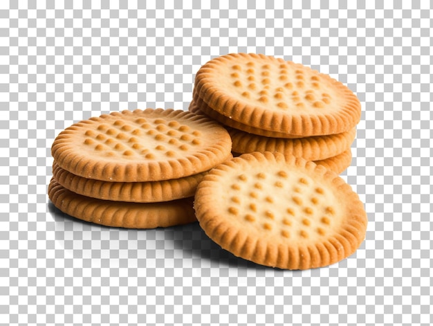 PSD biscuits isolés sur fond transparent png psd