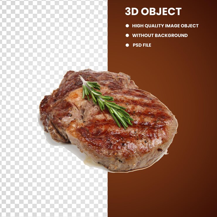 PSD bistec de carne de res