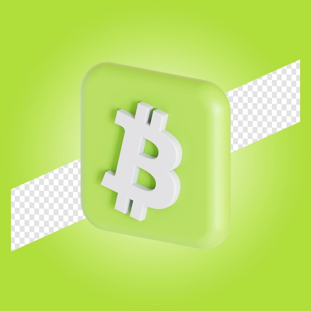 Bitcoin Btc Cash Symbole De Crypto-monnaie Illustration 3d Du Logo