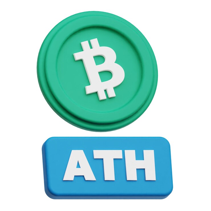 PSD bitcoin cash 3d icon isolated on the white background