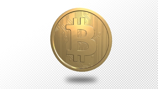 Bitcoin criptomoneda 3d