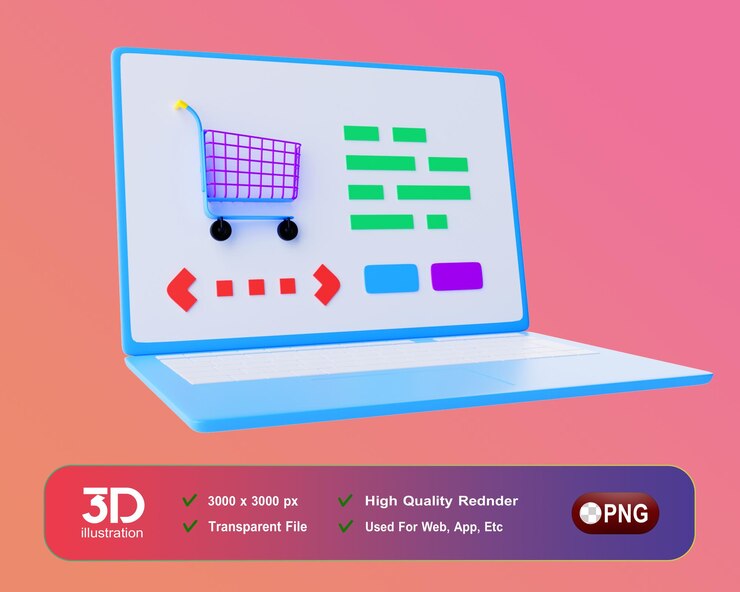 PSD bizzy 3d icon pack para negócios e agências de marketing icon ecommerce