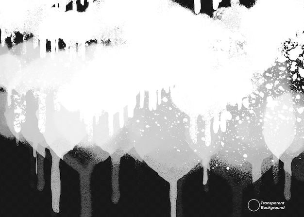 Black and White Graffiti Spray Paint Texture