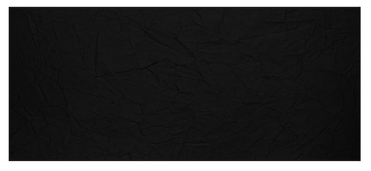PSD black crumpled torn aged paper