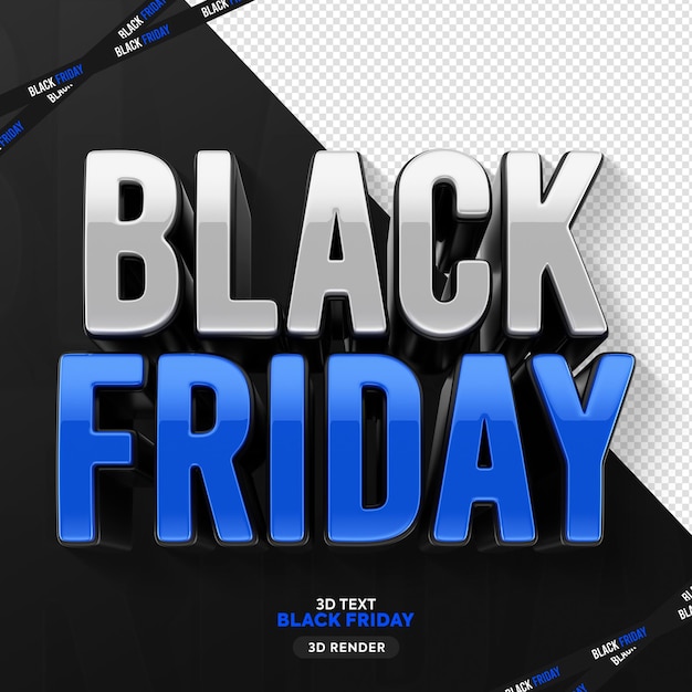 Black Friday 3D Testo