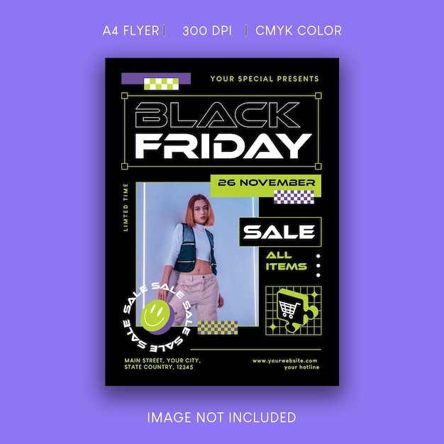 Black friday-flyer