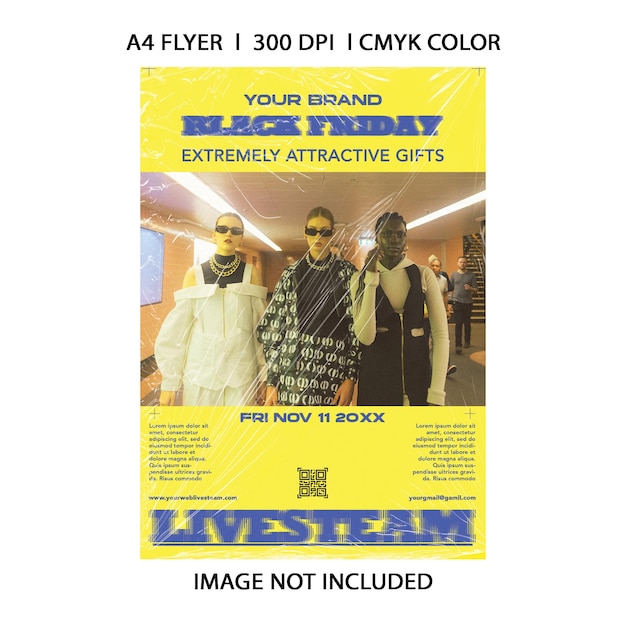 Black friday-flyer