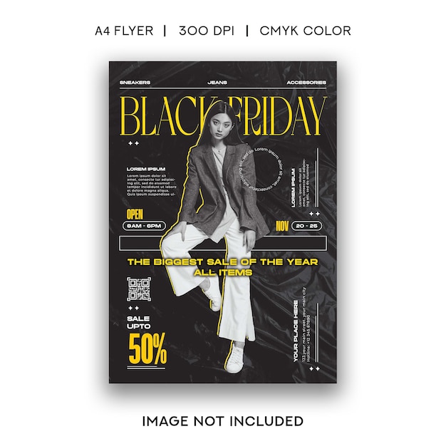 PSD black friday-flyer