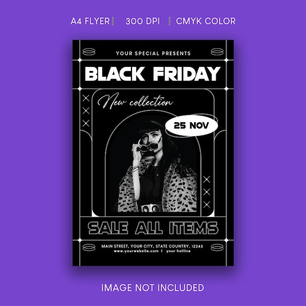 Black friday-flyer