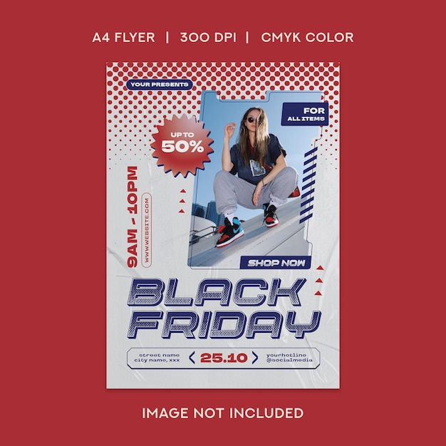 Black friday flyer