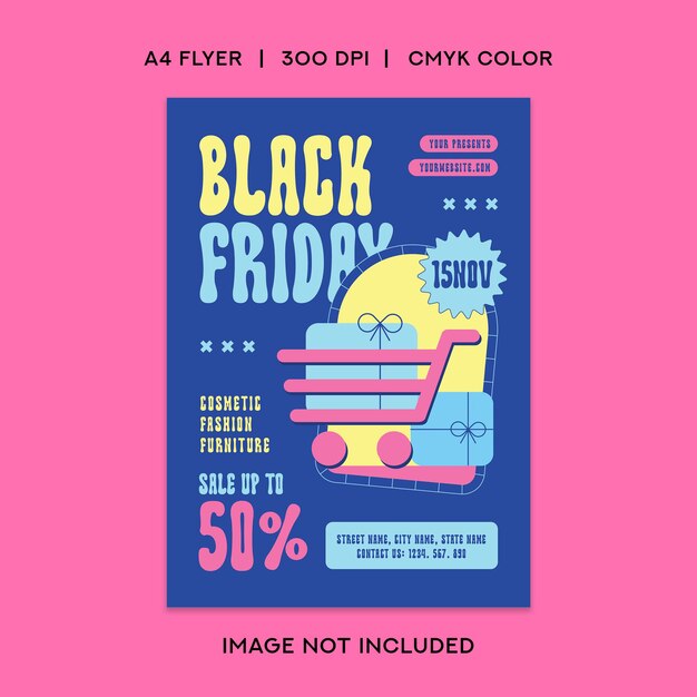 Black friday flyer