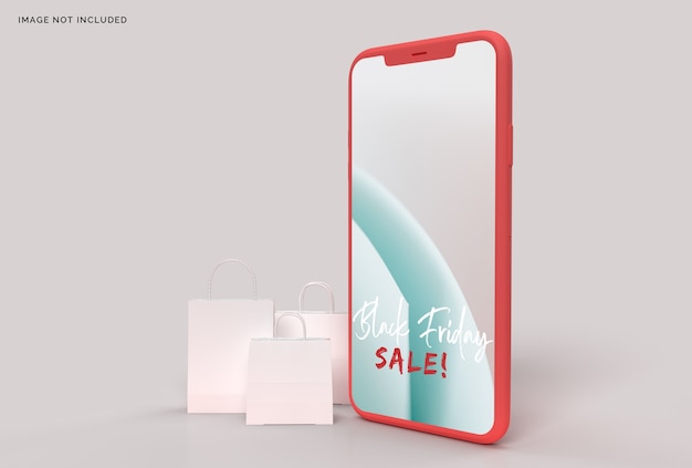 Black Friday Mockup Business Concept Marketing