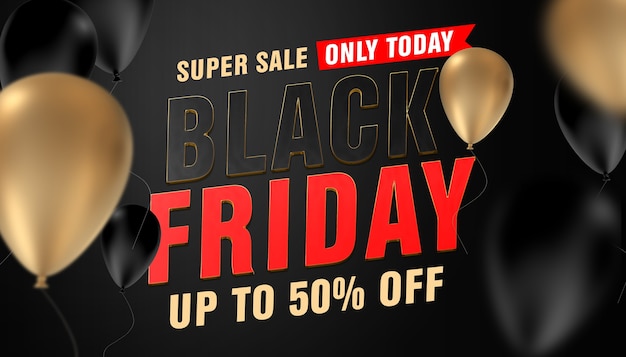 Black Friday Super Sale Nur heute Vorlage