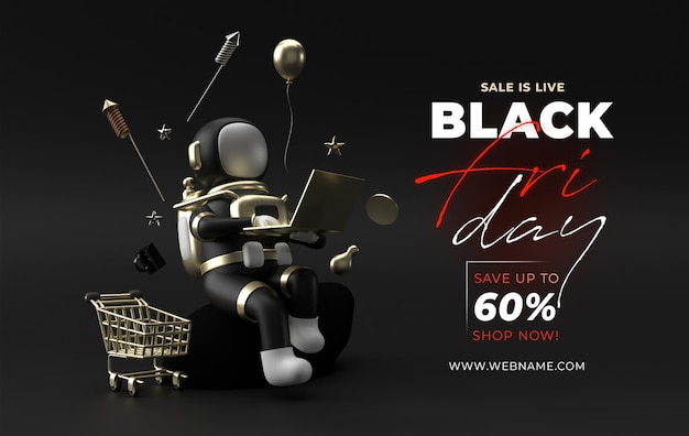 Black Friday-Verkaufsbanner-Vorlage