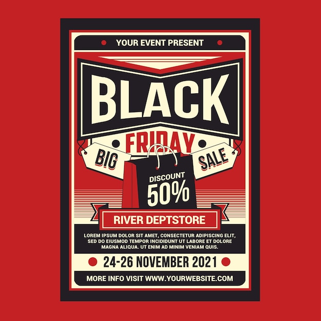 Black Friday Verkaufsflyer 3