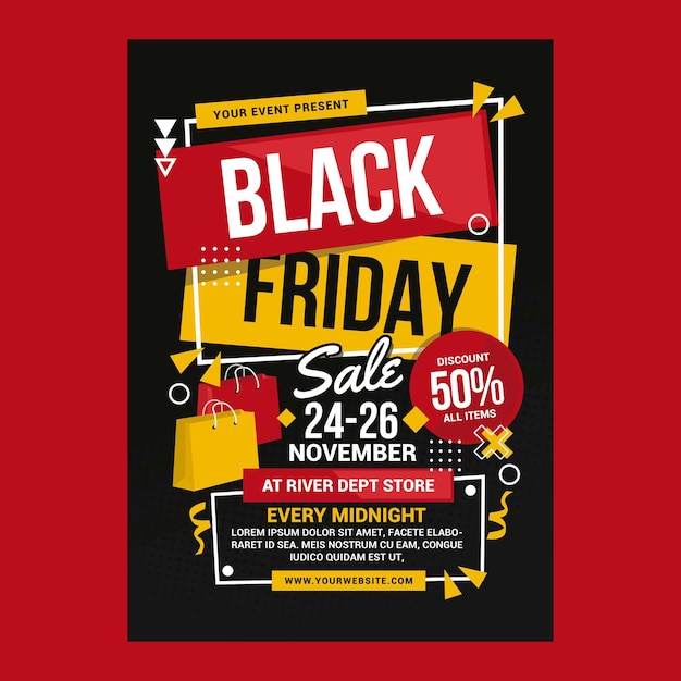 Black Friday Verkaufsflyer 4