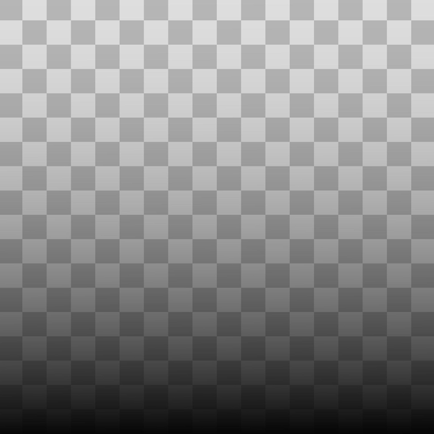 Black transparent gradient shadow for design