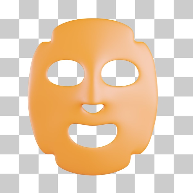 PSD blattmaske 3d-symbol