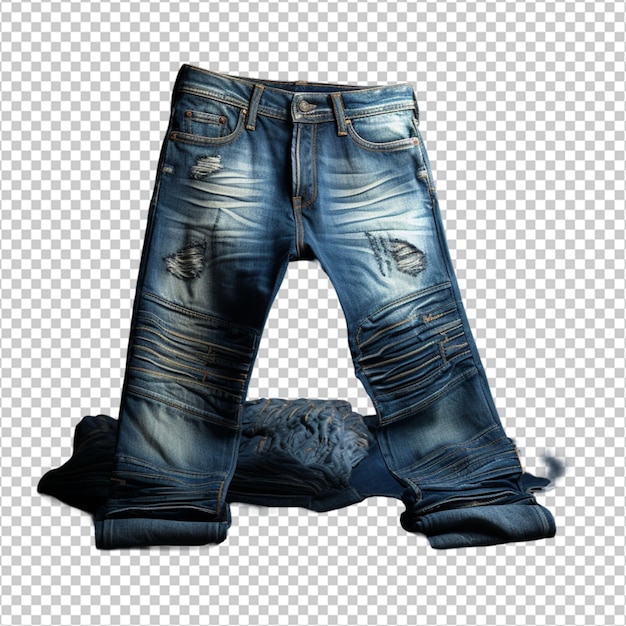 PSD blaue jeans png