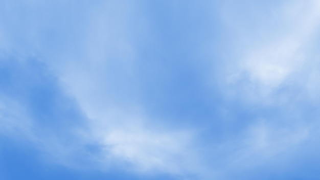 blauer Himmel mit Wolken