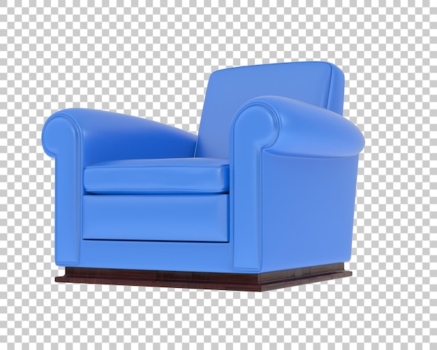 Blauer Sessel