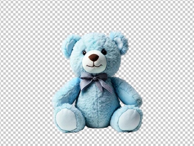 Blauer teddybär