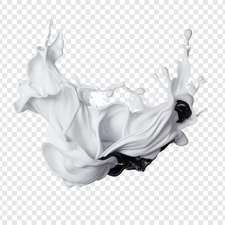 PSD bleach isolated on transparent background