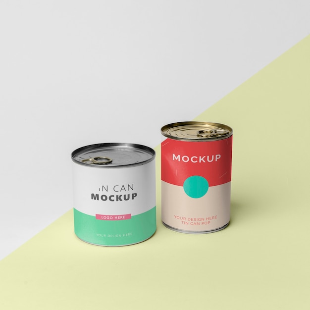 PSD blechdose pop-mockup-design