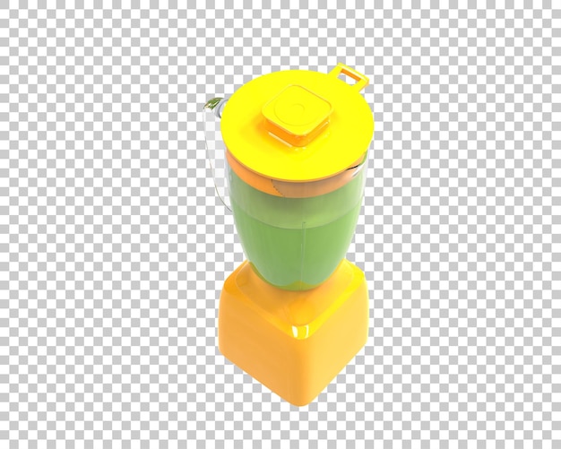 Blender isolado na ilustração de renderização 3d de fundo transparente