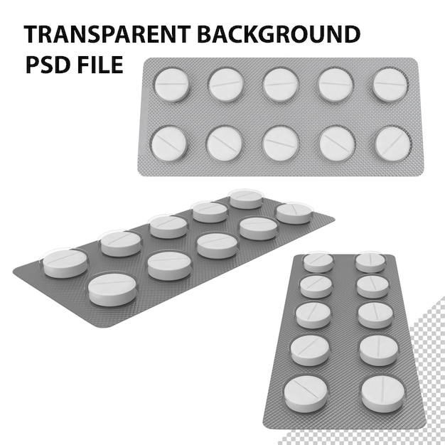 Blisterverpackung für tabletten png