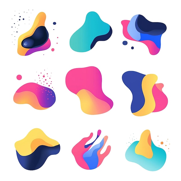Blob de calidad hd