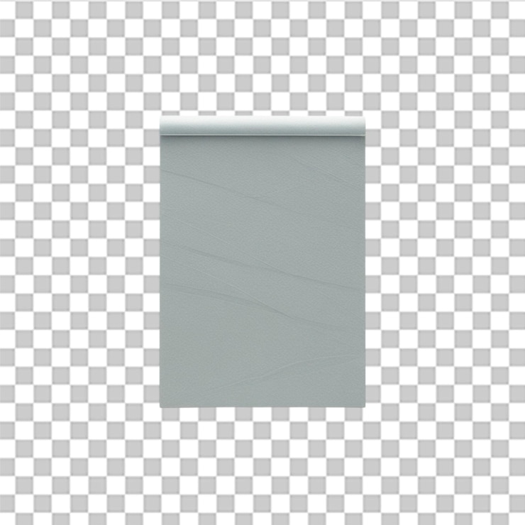 PSD un bloc de notas magnético bien diseñado y aislado un fondo transparente para presentaciones versátiles