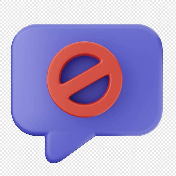PSD blocco di chat 3d, conversazione, illustrazione dell'icona della bolla