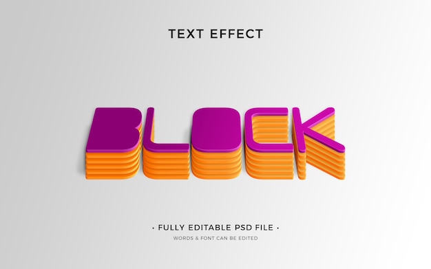 Blocktexteffekt