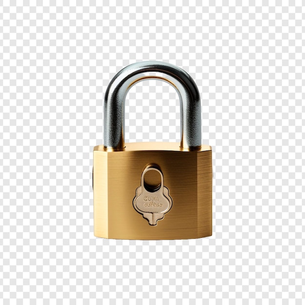 Bloqueo aislado sobre fondo transparente