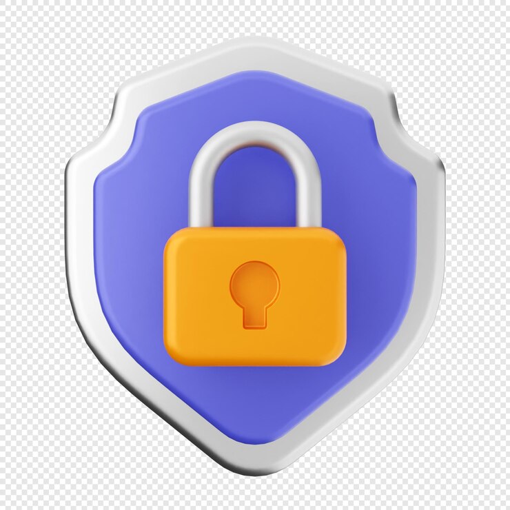 PSD bloqueo de bloqueo de seguridad de protección de escudo 3d