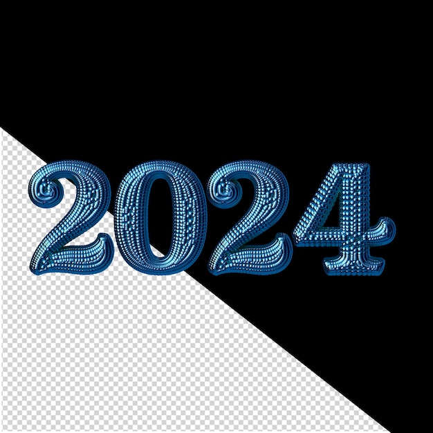 Blu 2024 capodanno 3d