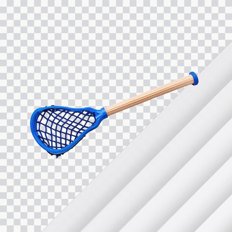 PSD blue fishing net with handle for sea catch