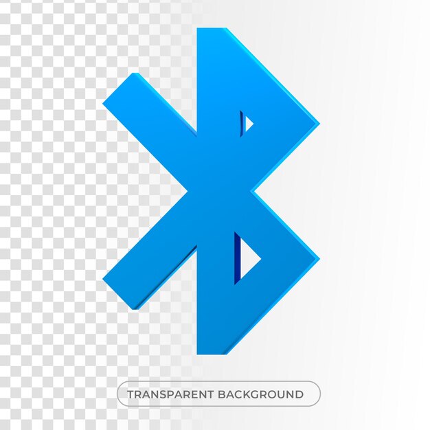 Bluetooth Icon 3D