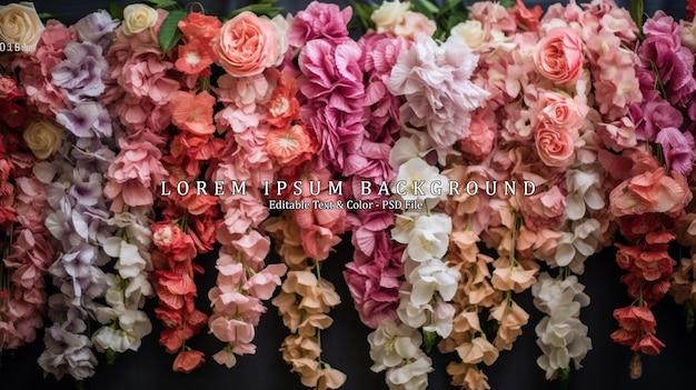 Blumenkränze für Hochzeiten oder andere Feiern Nelken