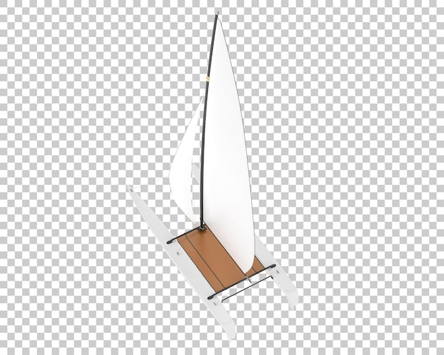 Boa velocidade na ilustração de renderização 3d de fundo transparente