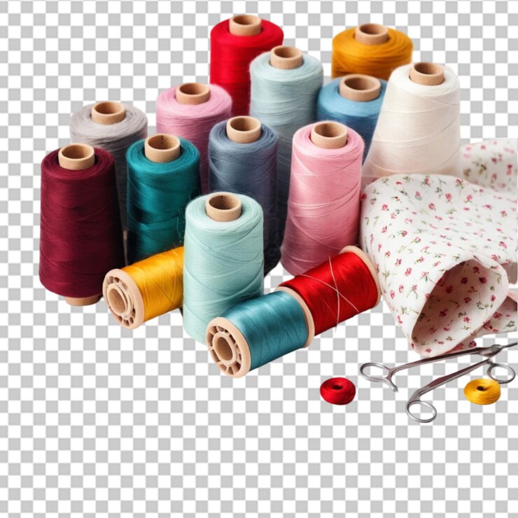 PSD bobinas de hilo de colores