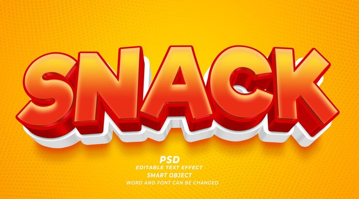 PSD bocadillos 3d texto editable psd plantilla de photoshop