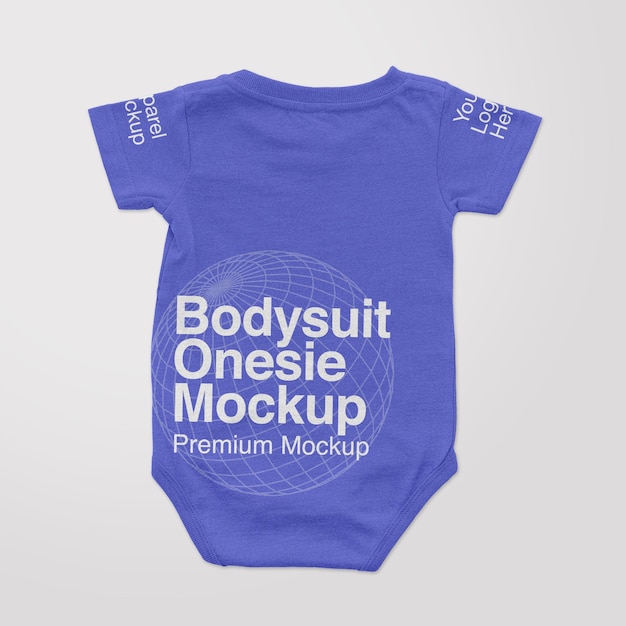 Body Body Onesie Back Mockup