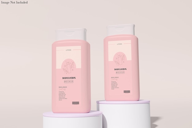 body lotion mockup