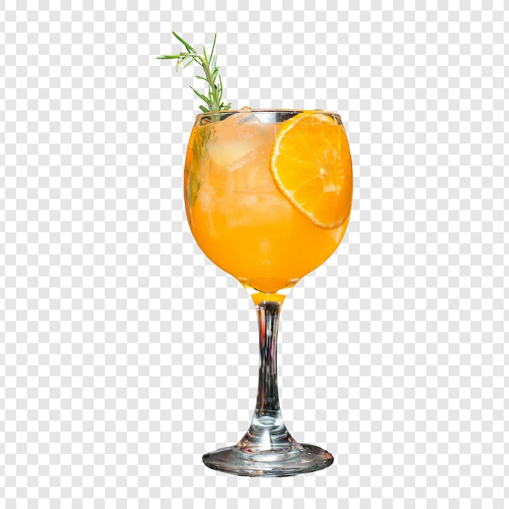 PSD boissons psd isolées sur un fond transparent