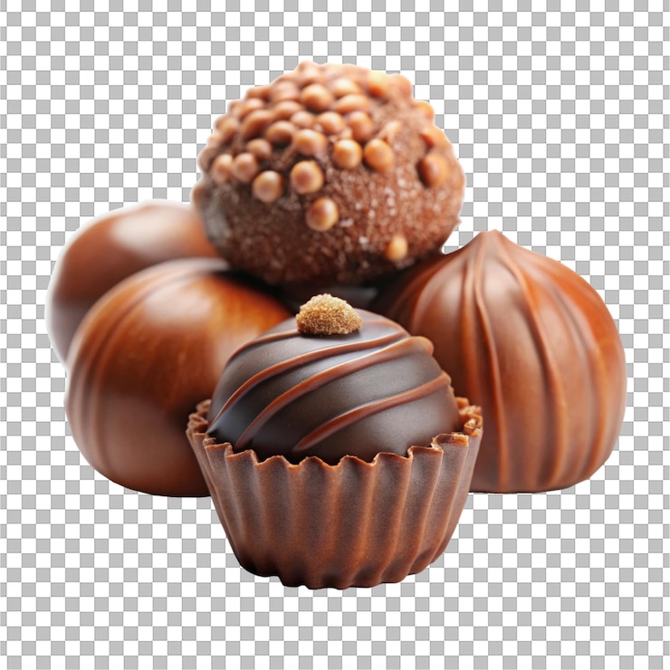 PSD une boîte de chocolats avec un qui dit chocolat sur elle